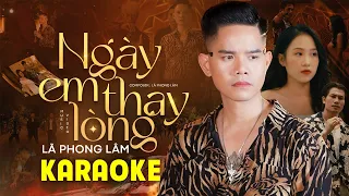 Ngày Em Thay Lòng Karaoke - Lã Phong Lâm | Beat Chuẩn