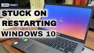 Solusi Laptop Restarting Lama Asus | Stuck Restart  Windows 10 Stuck on Restarting Screen