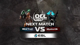 Blind Trust (toxjq, clawz) vs Myztro CIS (Xron, Silencep). Go4QC Finals. Quake Champions