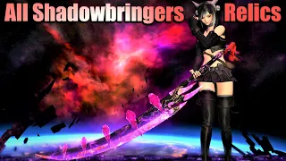 All Shadowbringers Relic Weapons | All Stages and Jobs (ShB Spoilers)