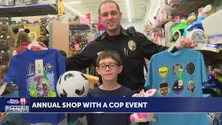 Sixty-Five children participated in the fourth Annual Shop with a Cop Event