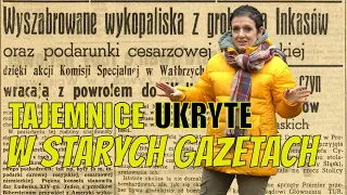 Dolnośląskie Tajemnice #44 Skarby ukryte w starych gazetach odkrywa Joanna #Lamparska