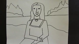 Kids Can Draw: Easy Mona Lisa For Young Kids. (patron spots available)