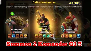 Mantap!! Sekarang Udah Bisa Pilih Komander WOFnya #1945 - Rise Of Kingdoms Indonesia