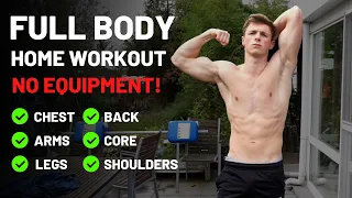 Build Muscle At Home: The BEST Full Body Workout For Growth