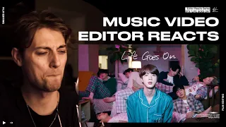 Video Editor Reacts to BTS 'Life Goes On' Official MV