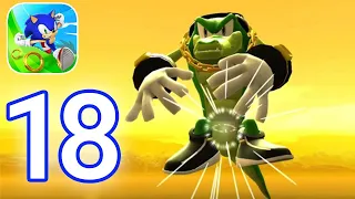 Sonic Dash - Gameplay Walkthrough Part 18 - Vector The Crocodile (iOS, Android)