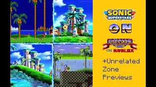 Sonic Superstars on CSS! (and more zones, not from sonic superstars) | Classic Sonic Simulator