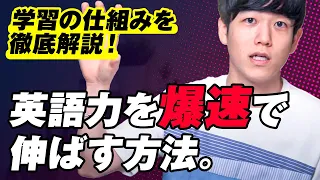 【誰も教えてくれない】英語力を爆速で向上させる方法を徹底解説｜英語学習の全体像