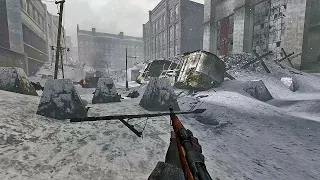 City Hall | Stalingrad | Call Of Duty 2 (2005) | No HUD | RTX 4090 | 4K Ultra