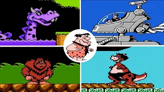 Game n°329 - The Flintstones : The Rescue of Dino & Hoppy ( NES ) All bosses