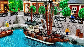 This is getting out of hand: Fishing Boat MOC - LEGO City Harbor Update