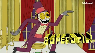 Superjail | Staffel 3 | Wer möchte trüffelsuppe? | Adult Swim