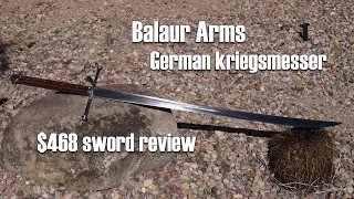Does this German war knife - the Balaur Arms Kriegsmesser - live up to its name? Featuring Kane Shen