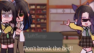 Ok Don't Break The Bed! 😅||InoAoi||Ft: Shinobu||12+||Inspired||