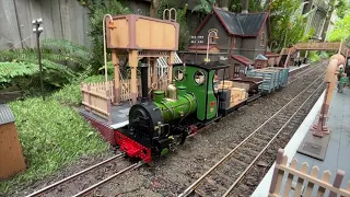 A visit to a friends live steam garden railway