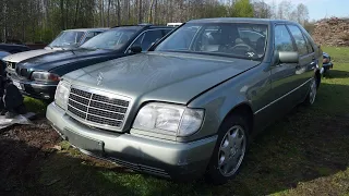 Starting 1993 Mercedes-Benz w140 S350TD After 1 Year
