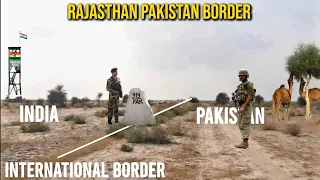 India Pakistan Border Villages | India Pak Border Village Life vlog | Pakistan Border Rajasthan