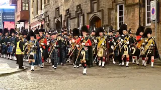 2023 The Royal Edinburgh Military Tattoo | The 18th March Out  #scotlandthebrave #blackbear