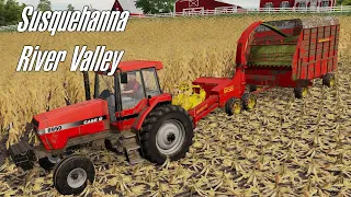 Chopping CORN 2 rows at a time! - Susquehanna River Valley by Nitrodad - EP10