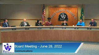 June 28, 2022 | Board Meeting