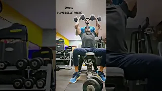 25kg dumbbell press #shorts #jimin #viralvideo #workout #viral #transformation