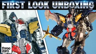 Threezero ROBO-DOU Dancouga Kelvin Sau Redesign Figure Unboxing | First Look