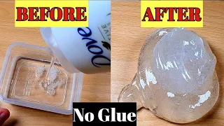 DIY WATER SLIME | HOW TO MAKE Crystal Clear Water Slime Without Glue!