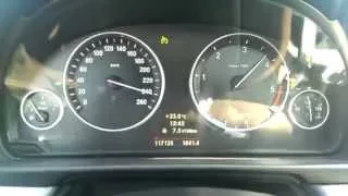 BMW 520d F10 Top speed 260 km/h Stock