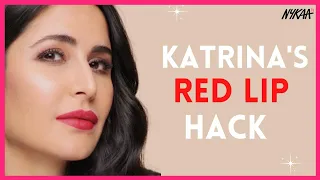 Get The Perfect Bold Lip | Katrina Kaif's Lipstick Hack | #AskKay | Nykaa #Shorts