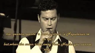 Mario Frangoulis - Santa Lucia Luntana - Lyrics & Translation