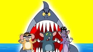 Rat A Tat - Mice Brothers Vs Shark - Funny Animated Cartoon Shows For Kids Chotoonz TV