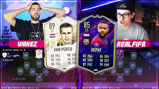 FIFA 22: OTW DEPAY vs ICON VAN PERSIE Squad Builder Battle 🔥🔥 Sbb Wakez vs Realfifa