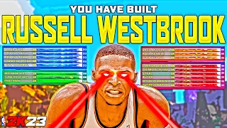 PRIME RUSSELL WESTBROOK BUILD IN NBA 2K23!!! *NEW* BEST TRIPLE DOUBLE GUARD