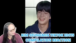 First time watching "STRAY KIDS (KIM SEUNGMIN) TIKTOK EDITS COMPILATION" | A Stray Kids Reaction