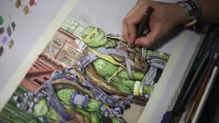 Ninja Turtles Time-Lapse (Short Version)