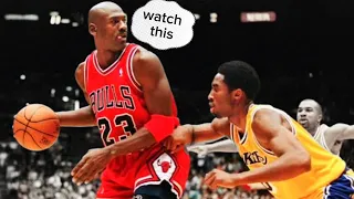 The Day Michael Jordan Showed Kobe Bryant Who Is The Boss