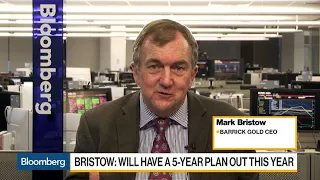 Barrick CEO Expects Costs to Rise This Year From Pre-Merger Levels