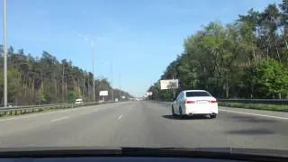 Accord 2,4AT(Reflash)VS Accord 2,4 MT (Stock) RollOn 40 km/h