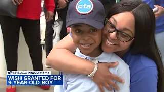 Austin boy's wish to become CTA operator comes true: 'All aboard!'