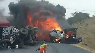 Fascinating Truck Crash Compilation | Watch Me if You Can