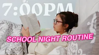 My 7:00pm Productive Night Routine (high school freshman)