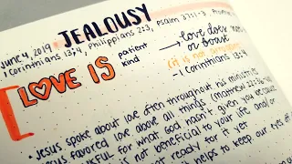 Bible Study on Jealousy and Envy | Study the Bible with Me