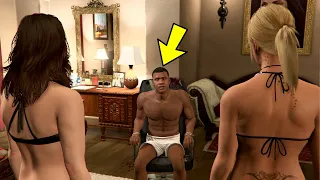 What Happens If Franklin Meets Michael's Family After Michael Leaves in GTA 5? (Secret Scenes)