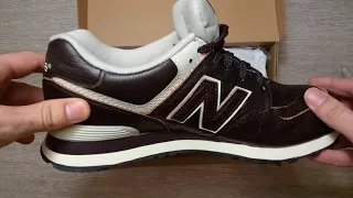 Обзор New Balance 574 Leather. Кроссовки для русских))