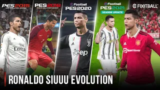 Ronaldo Siuuu Evolution In PES | 15 - 23 | 4K 60FPS