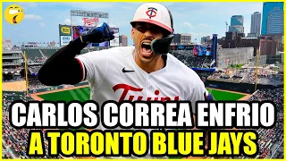 Carlos Correa ENFRIO a Toronto Blue Jays