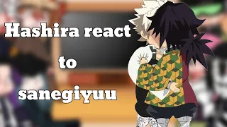 •Hashira react to Sanegiyuu• [Demon slayer Gacha club] Sanegiyuu || some angst || credit in desc