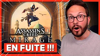 ASSASSIN'S CREED MIRAGE EN FUITE 🔥 Retour aux sources, héros, nom du jeu, époque, gameplay...