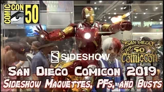 SDCC San Diego Comicon 2019 Sideshow Figures Booth Tour